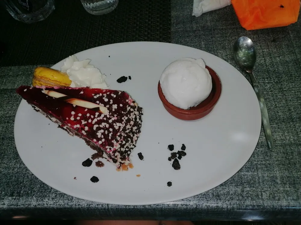 Bavarois À la Cerise