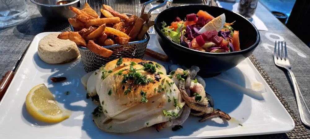 Seiche Géante À la Plancha